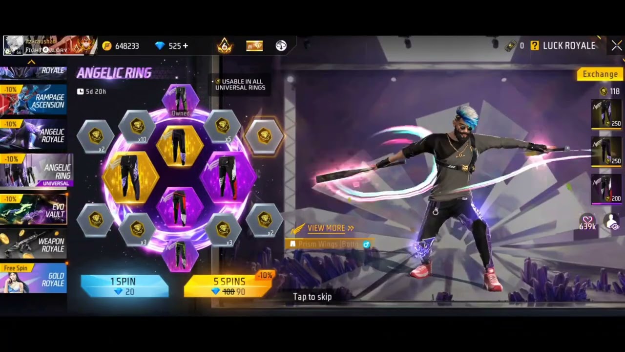 Free fire max new Anjali pant #freefire 