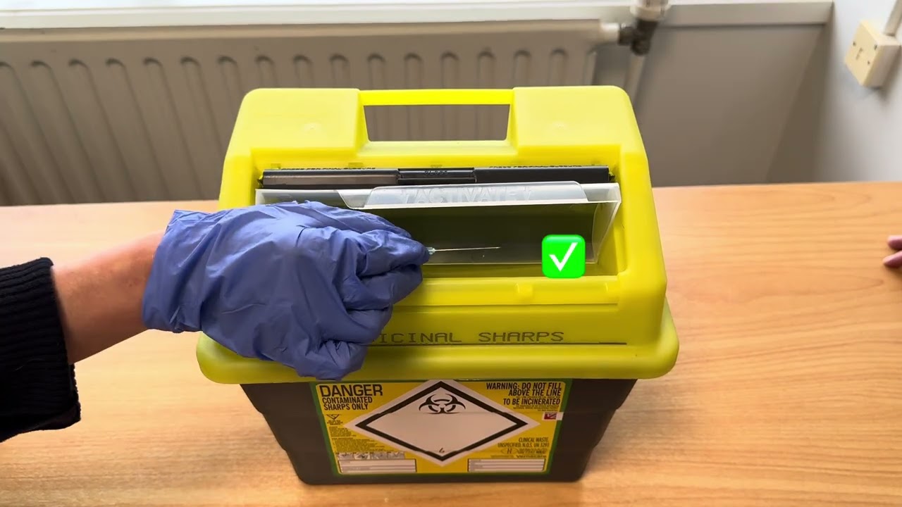 Sharps Bin Tutorial 