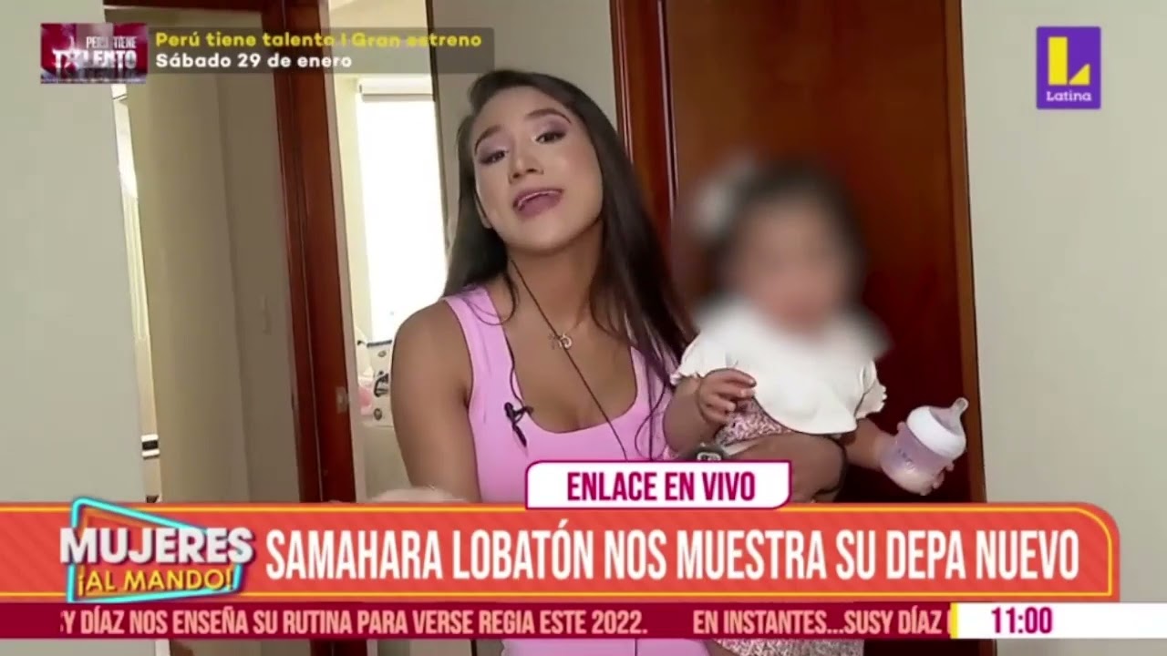 Samahara Lobatón revela que estudió para criar a su hija: “Soy la que dice qué se hace”