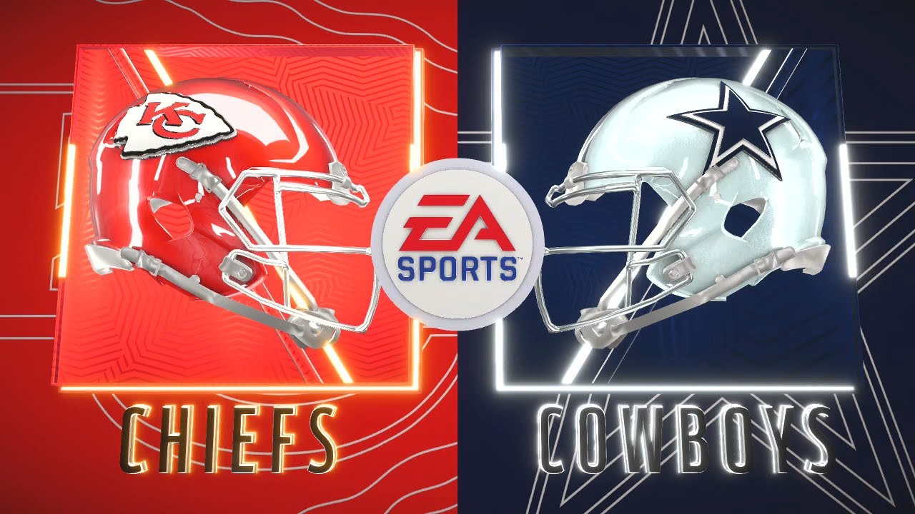 Madden NFL 20 - Kansas City Chiefs Vs Dallas Cowboys Simulation (Madden 21 Rosters)