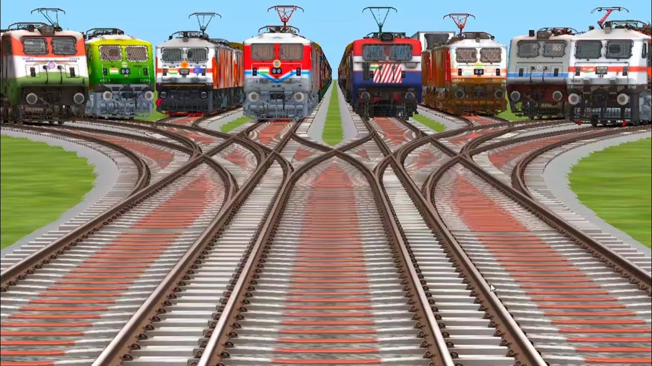 Indian trains locomotive ground floor simulator classic moment gameing moment local train simulator 