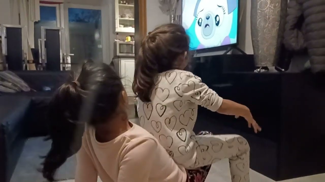 Playing with sister 💕