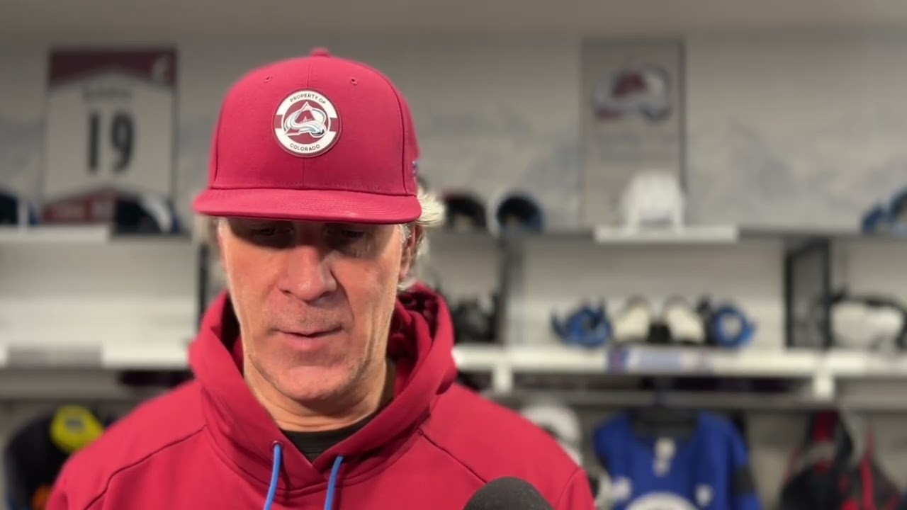 Avalanche coach Jared Bednar on power play, Olympic break