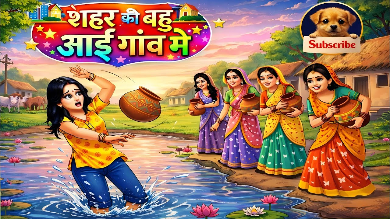 शहर की बहु आई गांव में | Shehar Ki Bahu Aayi Gaon Mein | Hindi Kahani | Moral Stories | Bedtime