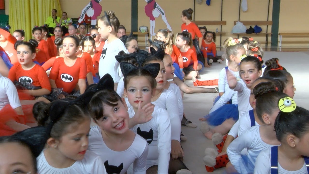 Exhibición de Gimnasia Rítmica. Fiestas del Corpus Archena 2018