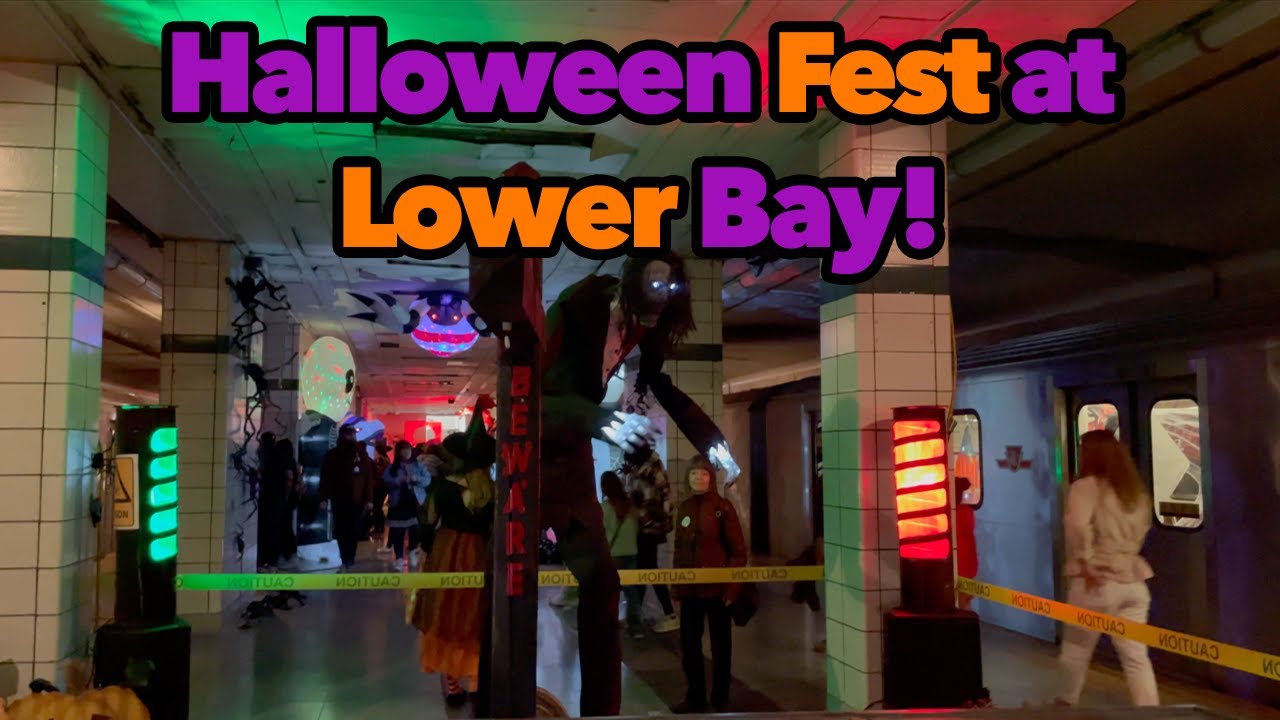 I Went to the TTC's Halloween Fest at Lower Bay Station!