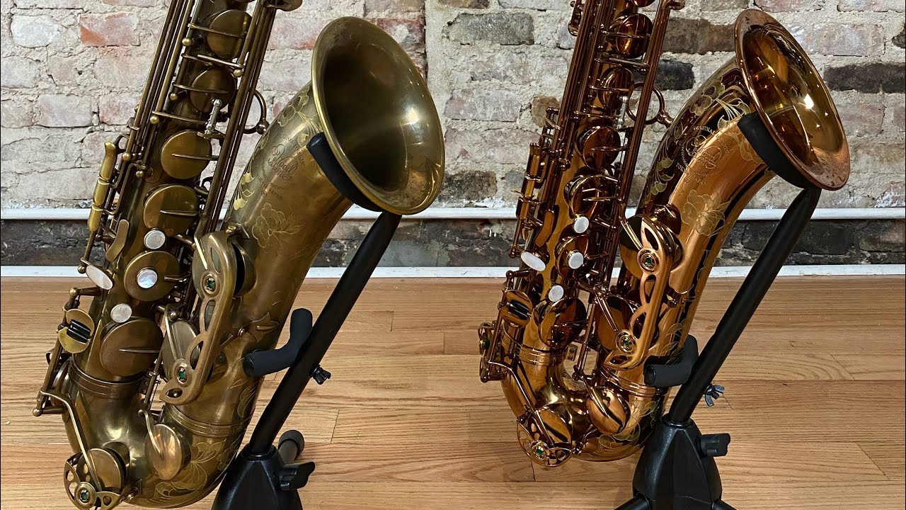 Ishimori Woodstone Saxophones! Lacquered VS Un Lacquered Comparison! Who wins? www.newyorksax.com