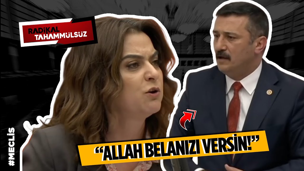 Meclis’te kaos anları! Beddualar havada uçuştu, DEM-İYİ Parti vekilleri birbirine girdi | ARŞİV