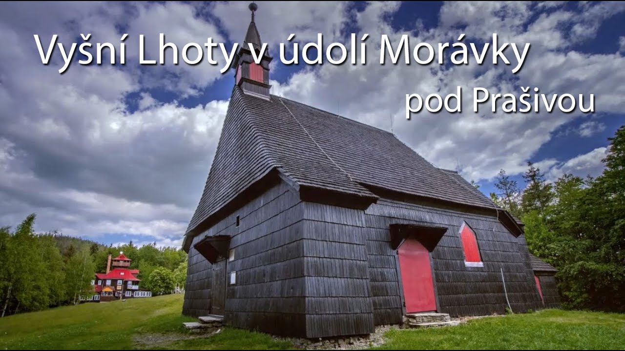 Vyšní Lhoty v údolí Morávky, pod Prašivou
