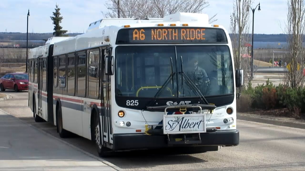 St. Albert Transit 2012 New Flyer D60LFR - 825