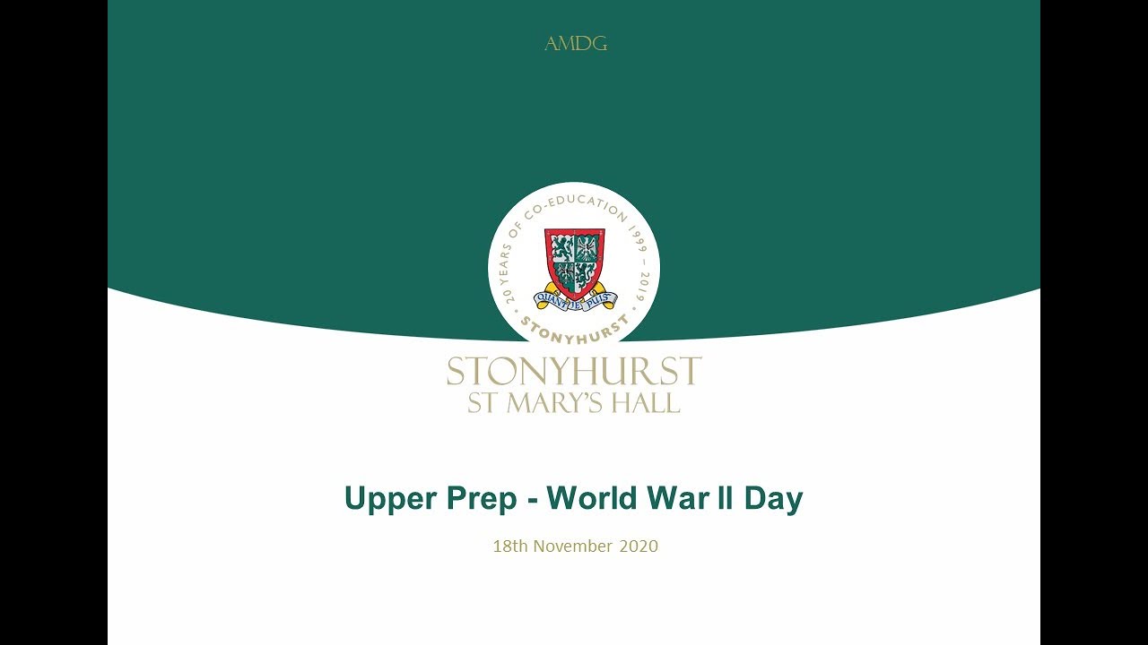 Upper Prep - World War ll Day