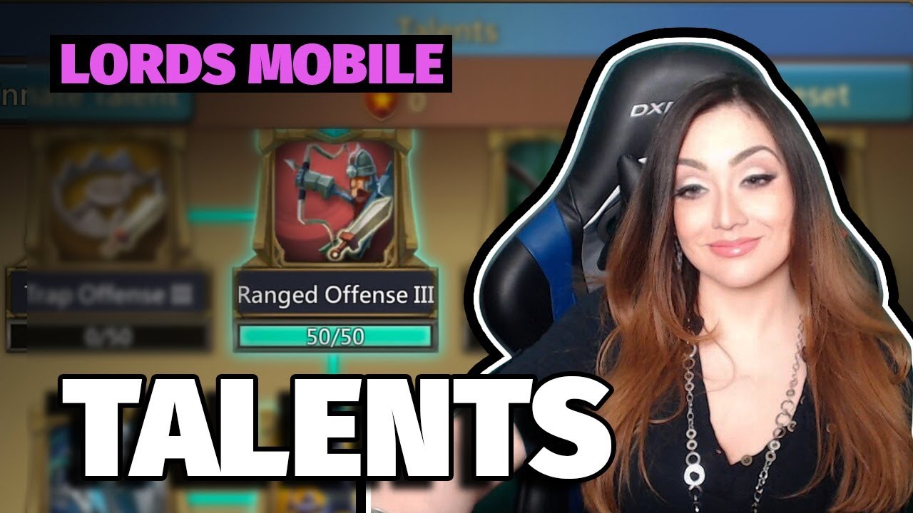 Lords Mobile : Talent Specs