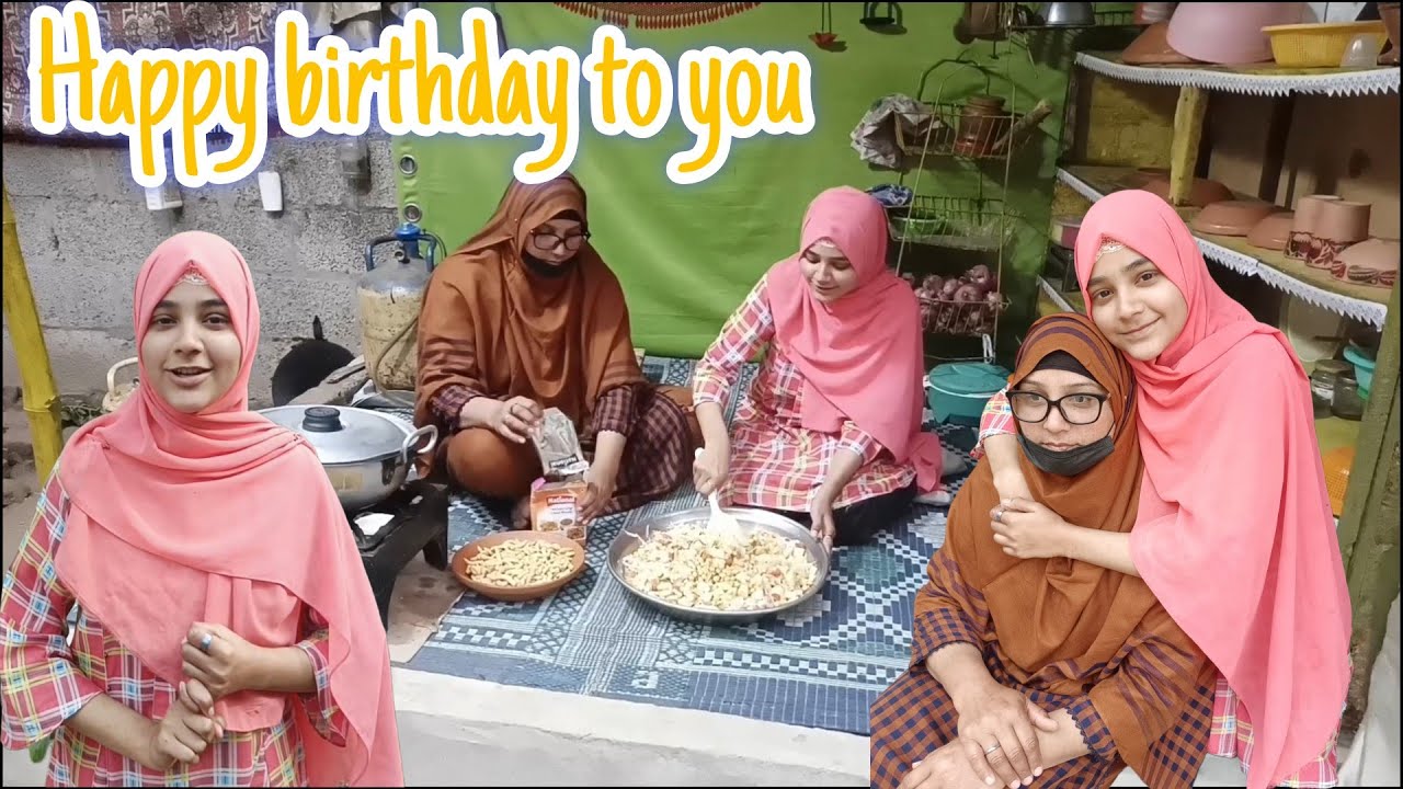 Simple village birthday | Birthday of the poor | Village Life | Village Dream Life