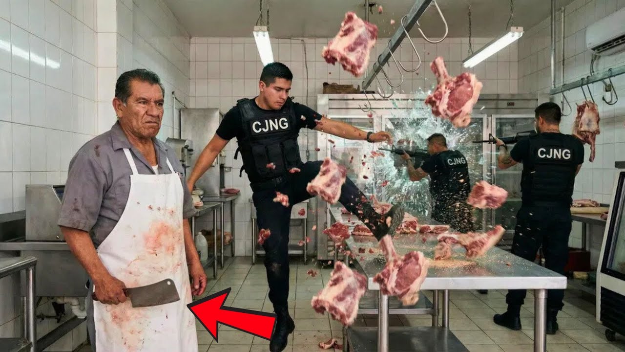 El CJNG Quiso Cobrar Piso A Un Carnicero &mdash; No Sab&iacute;an Qui&eacute;n Manejaba El Cuchillo