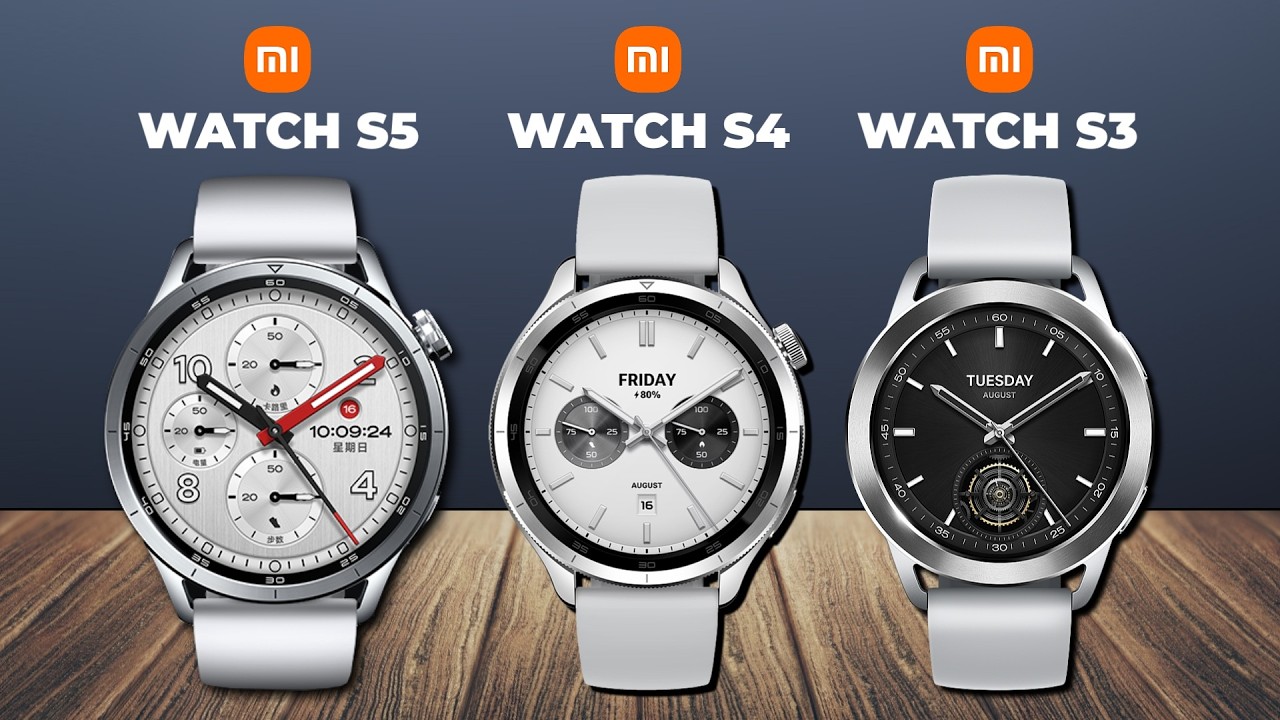 Xiaomi Watch S5 vs S4 vs S3 🔥 Ultimate Smartwatch Comparison 2026!