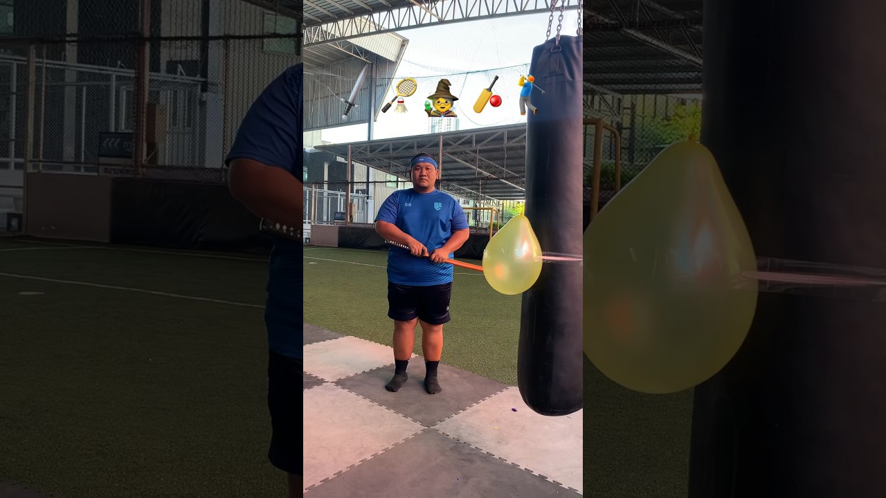 Test Different Sports Vs. Balloon✅❌#challenge #sports