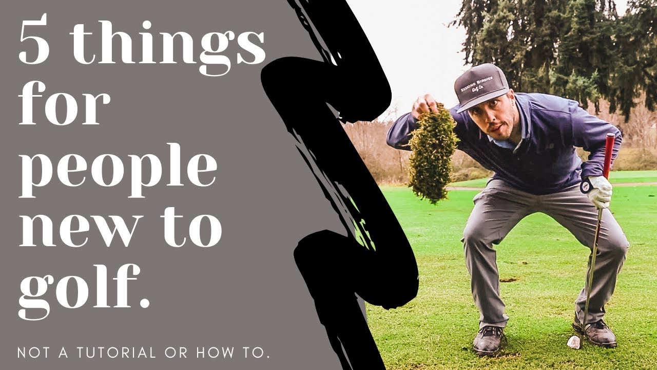 How to Have FUN Playing Golf for Beginners - 5 TIPS to make golf enjoyable as a beginner