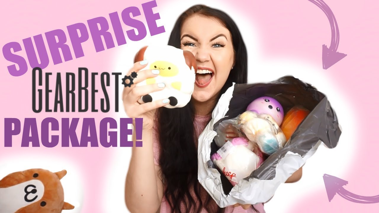 SO MANY SQUISHIES!!! ANOTHER HUGE GEARBEST PACKAGE