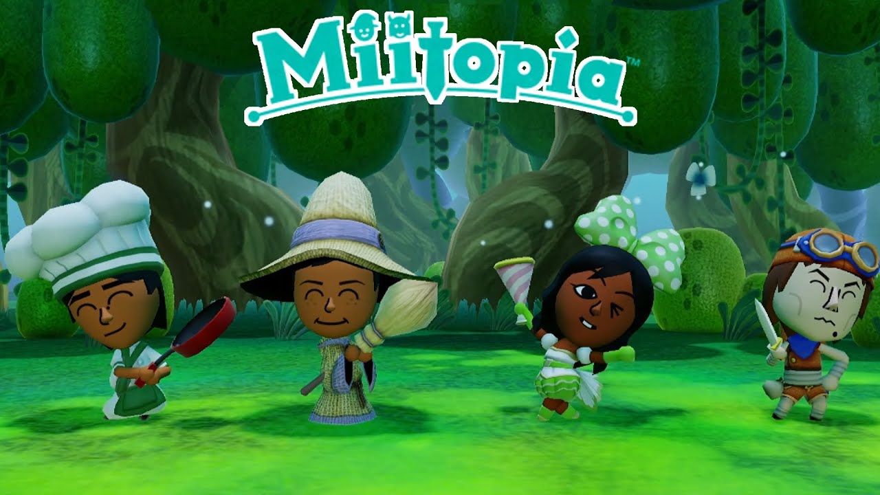 Miitopia with Wii Sports Miis