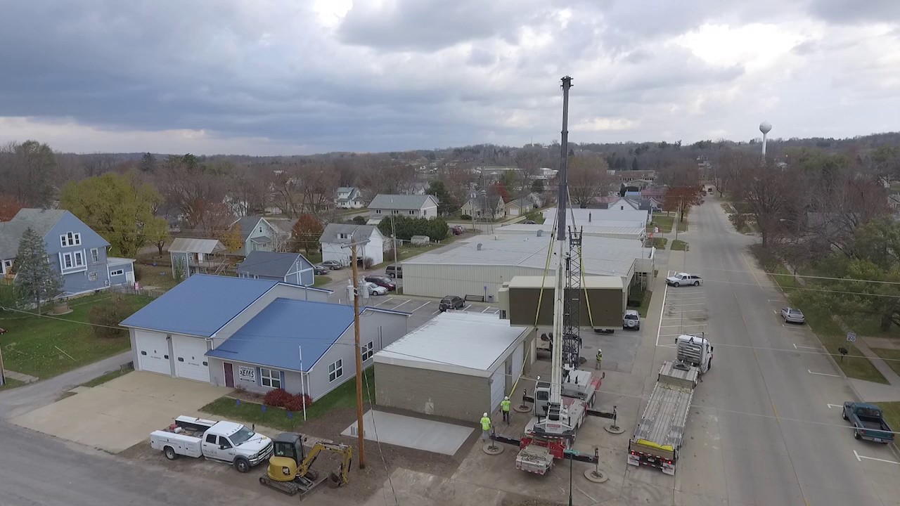 CellSite Solutions Telecom Shelter Installation