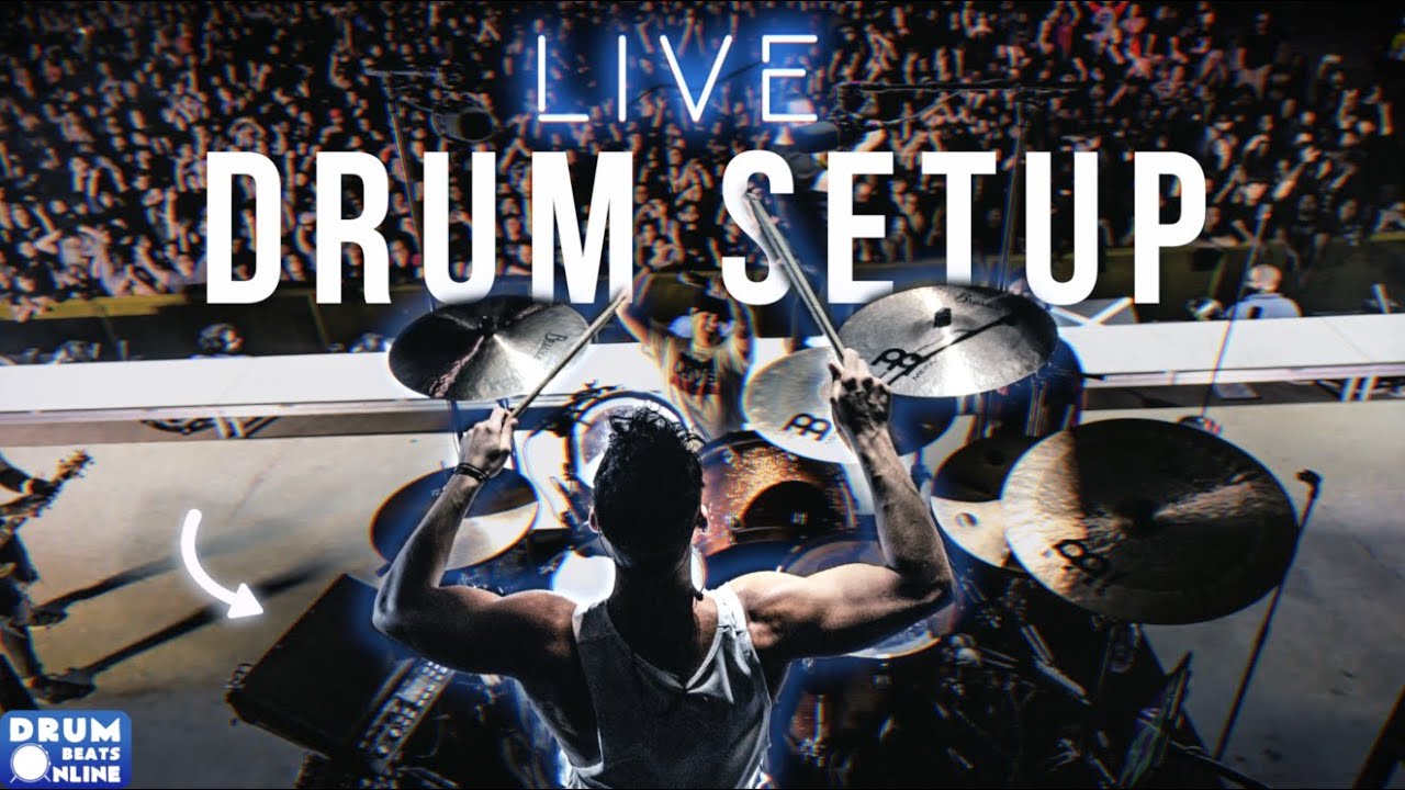 THIS Is My LIVE Drum Setup! (With I Prevail) - Drum Beats Online