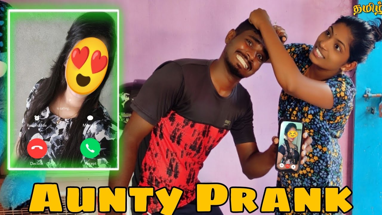 Cheating Prank|She cried|Tamil Prank|Crush on Aunty|Prank Gone Wrong|Tamil New Prank#prank #tamil