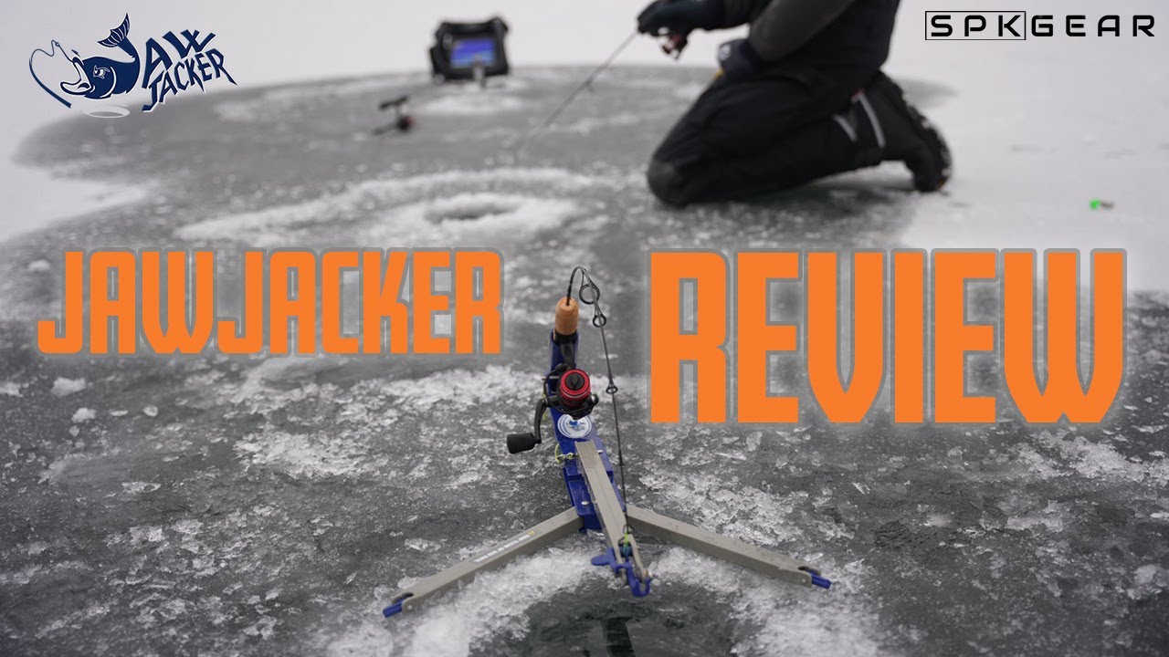 The ULTIMATE Jaw Jacker Review #icefishing JawJacker
