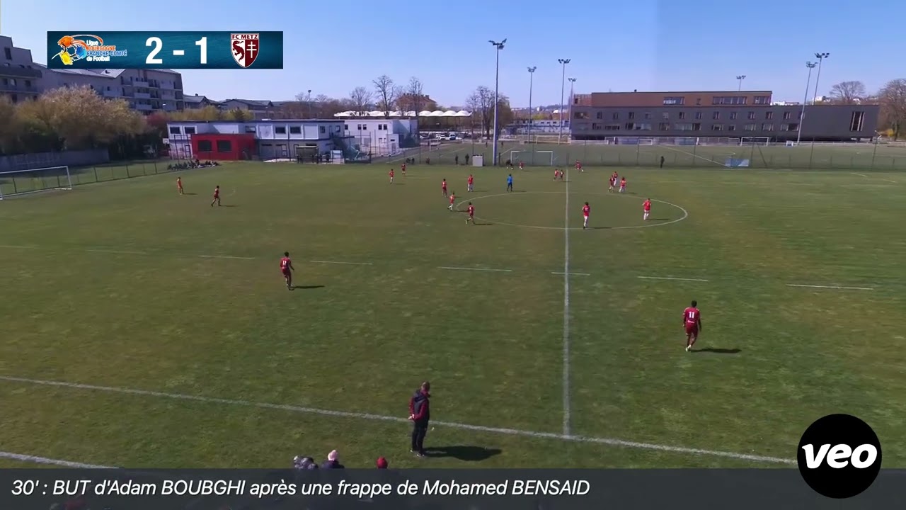 Pôle Espoirs : BFC P17 - FC Metz U14