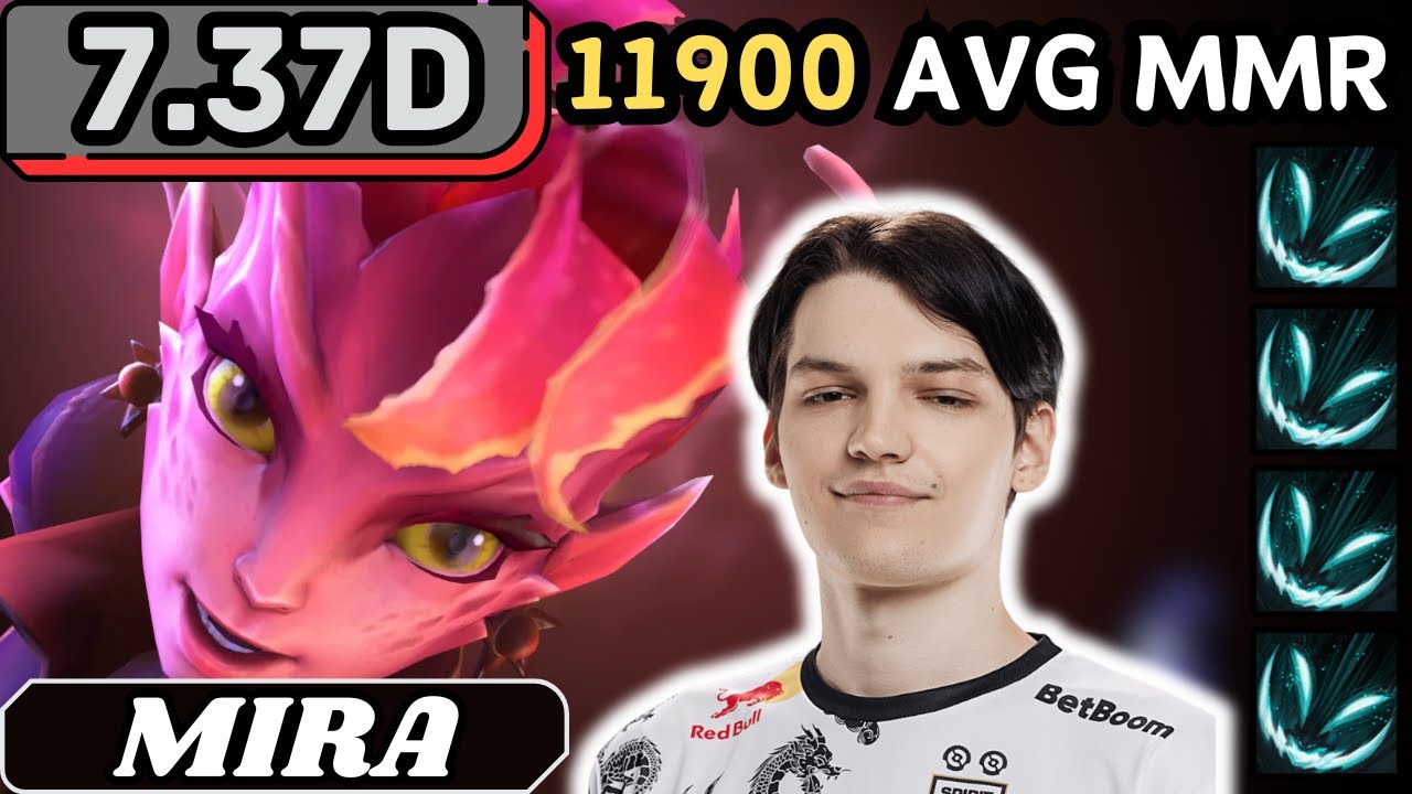 7.37d - Mira DARK WILLOW Soft Support Gameplay - Dota 2 Full Match Gameplay