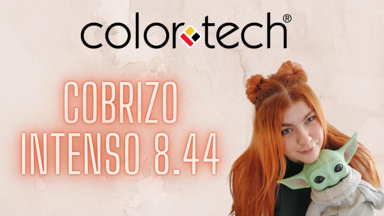 🥕Me tiño nuevamente el cabello COBRIZO con COLOR TECH 8.44 - COBRIZO INTENSO 🥕