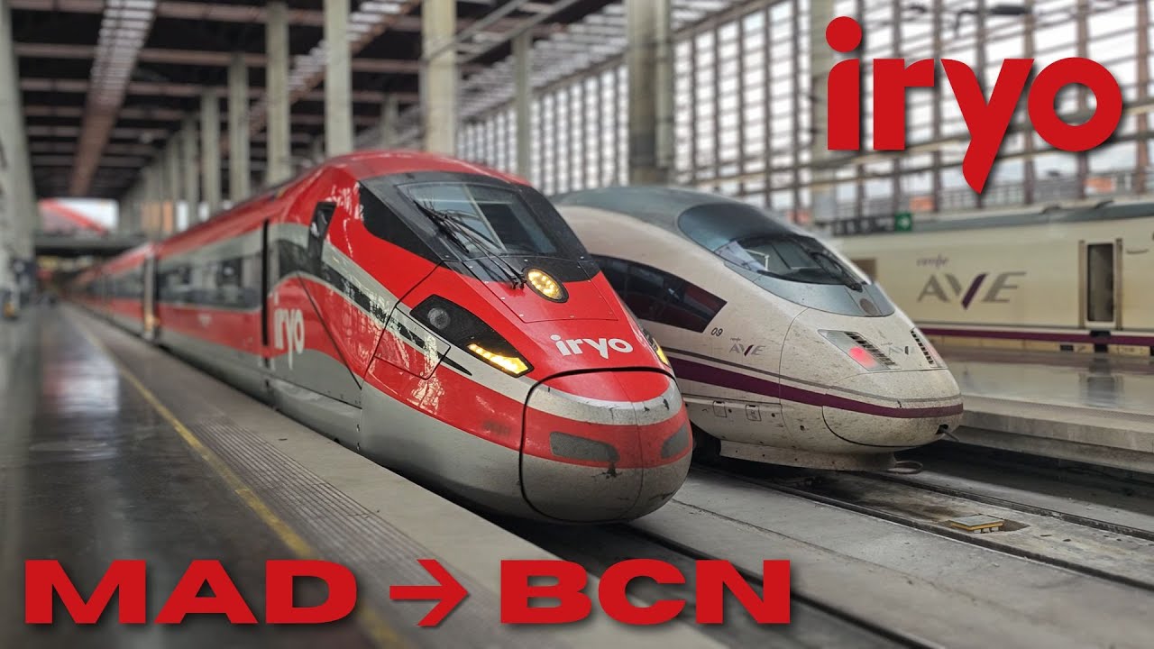 Especial 300 Suscriptores | Madrid Atocha - Barcelona Sants | Iryo