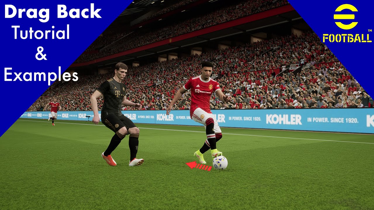 eFootball 2022 Drag Back Tutorial - Pull Back like a Pro!!!