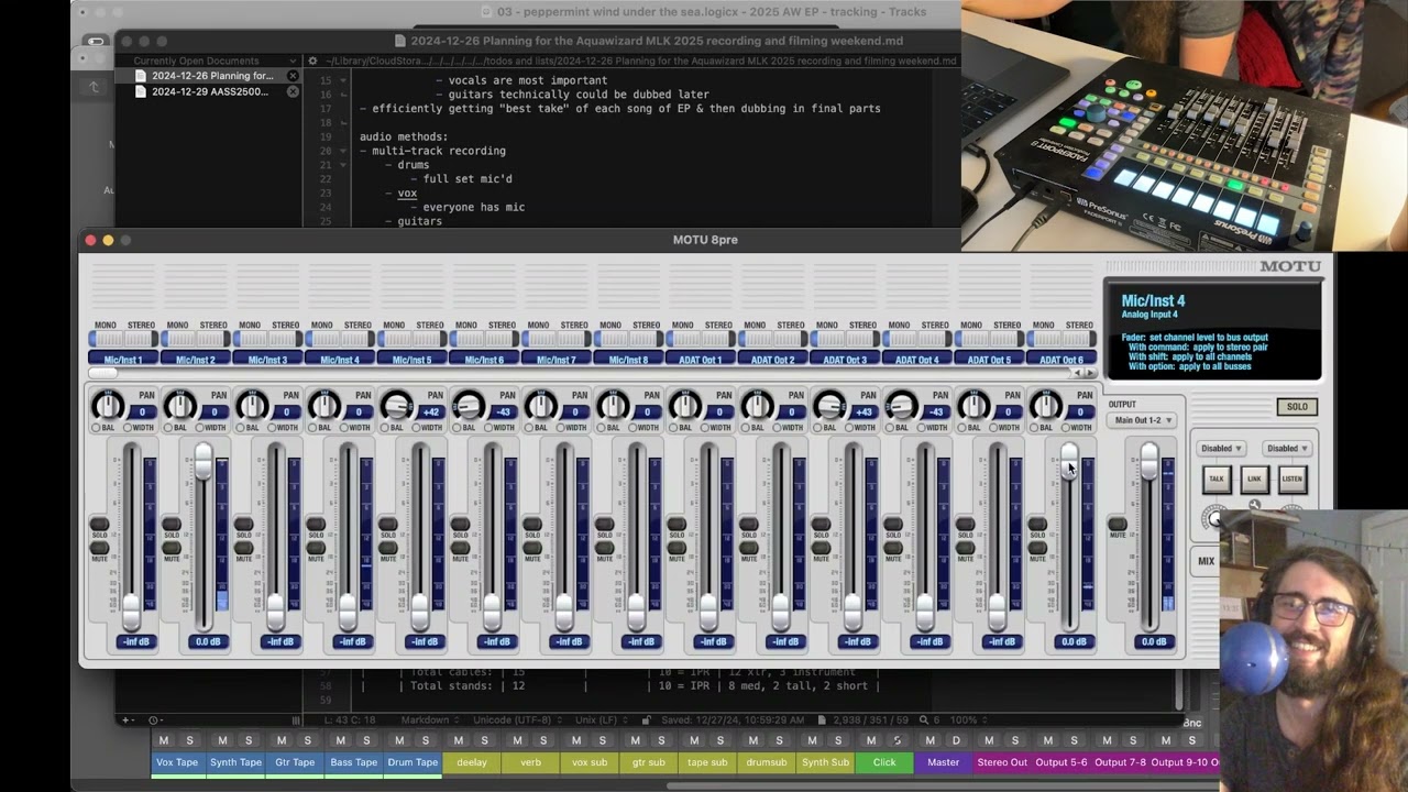 The Aquawizard Audiowizard Sound System 2500 Update - Coffee & Cats Ep. 16