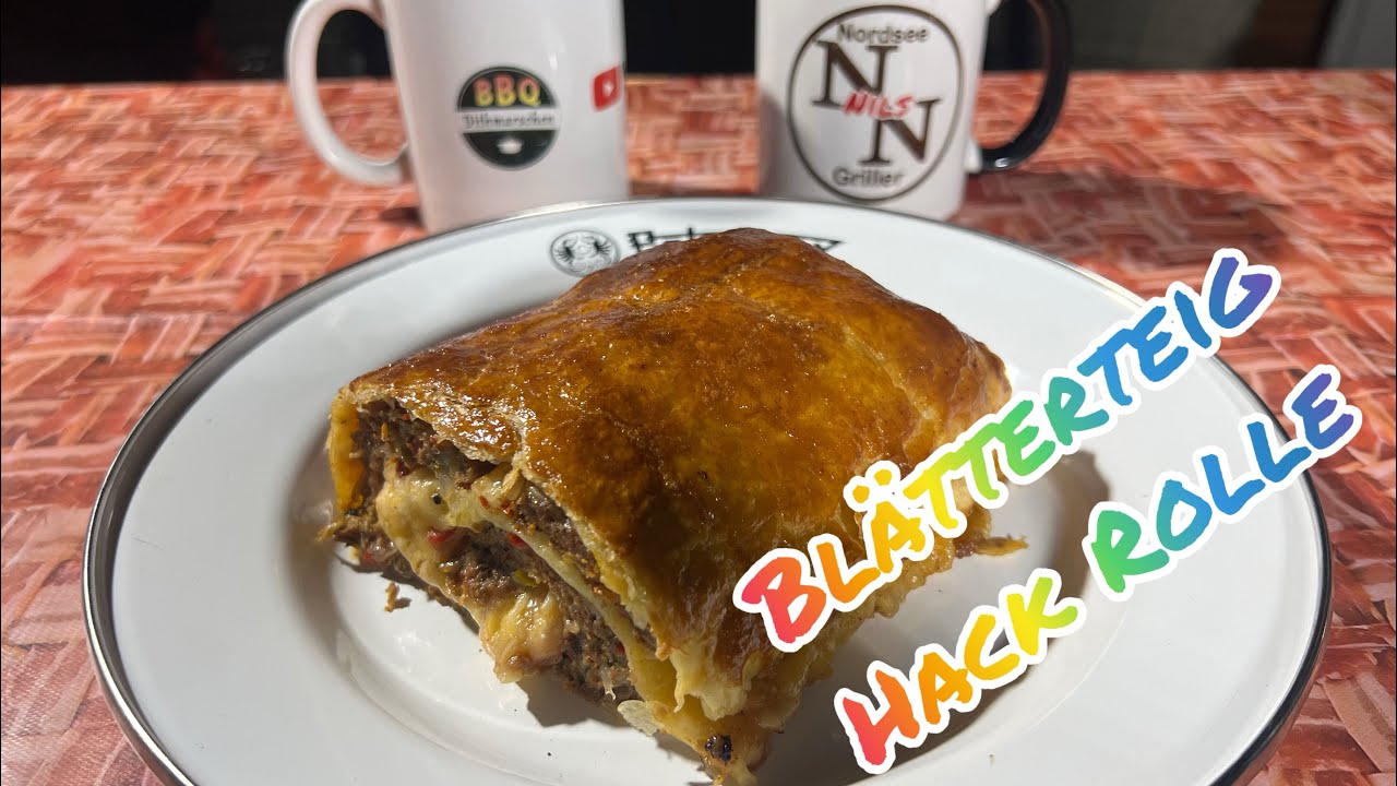 176. Blätterteig - Hack Rolle Einfach und lecker @bbqdithmarschen4465 