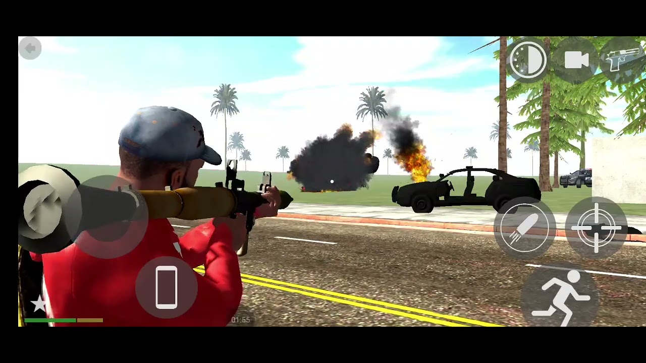 Destroy 20+ police cars.