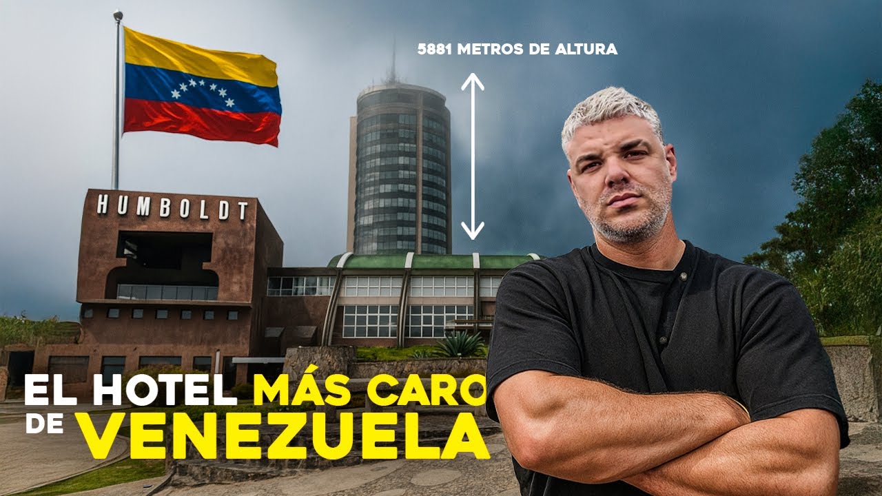 DORMÍ en el HOTEL MÁS CARO y PARANORMAL de VENEZUELA 🇻🇪 | HUMBOLDT 💀💰