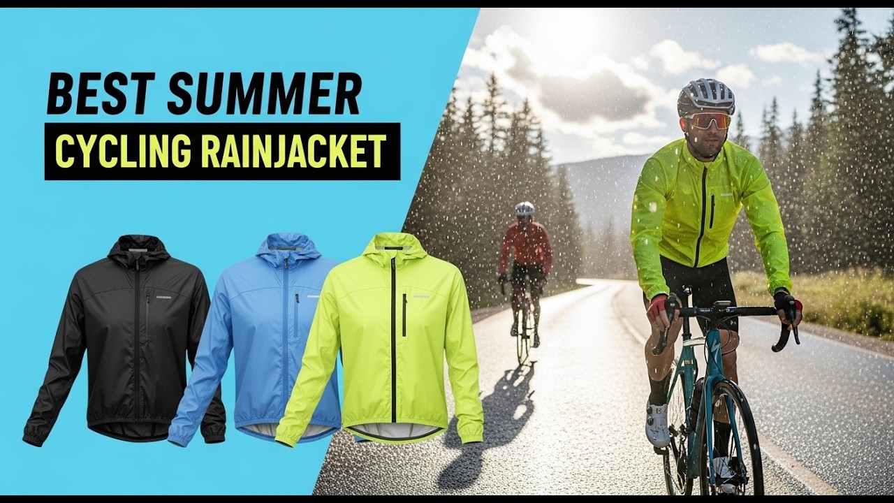 TOP 5 Best Cycling Rain Jacket For Summer 2026 | Breathable Cycling Rain Jackets For Hot Weather