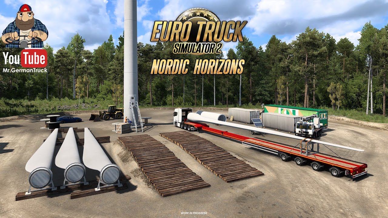 Euro Truck Simulator 2 - Nordic Horizons DLC *SCHWERLAST Gameplay*🔥