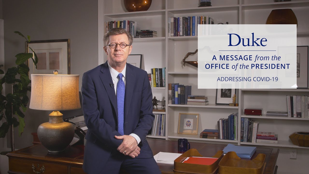 A Message to the Community on COVID-19