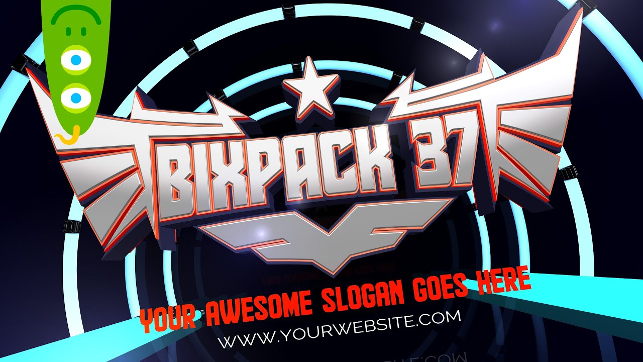 BixPack 37 | Wings Logos | BluffTitler Video templates