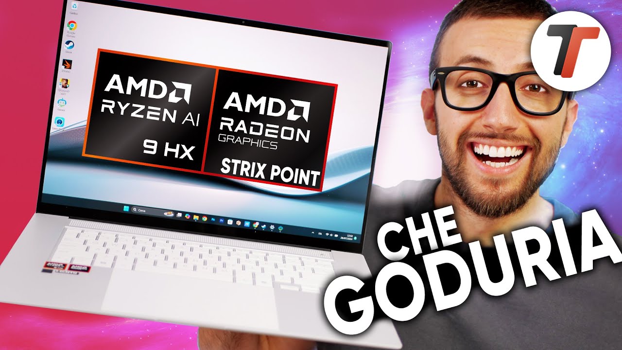 LUI SALVA i notebook WINDOWS! ecco il MOMENTO APPLE di AMD😱 - Recensione ASUS Zenbook S16