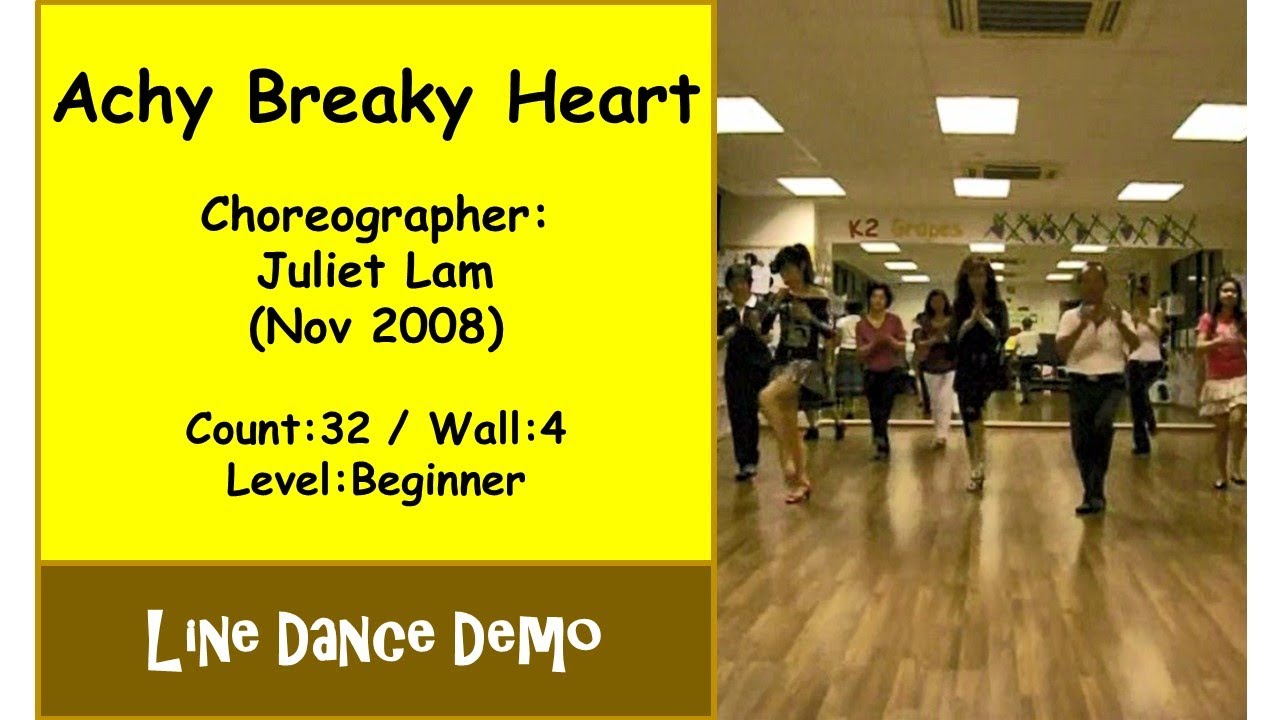 (Line Dance) Achy Breaky Heart - Juliet Lam