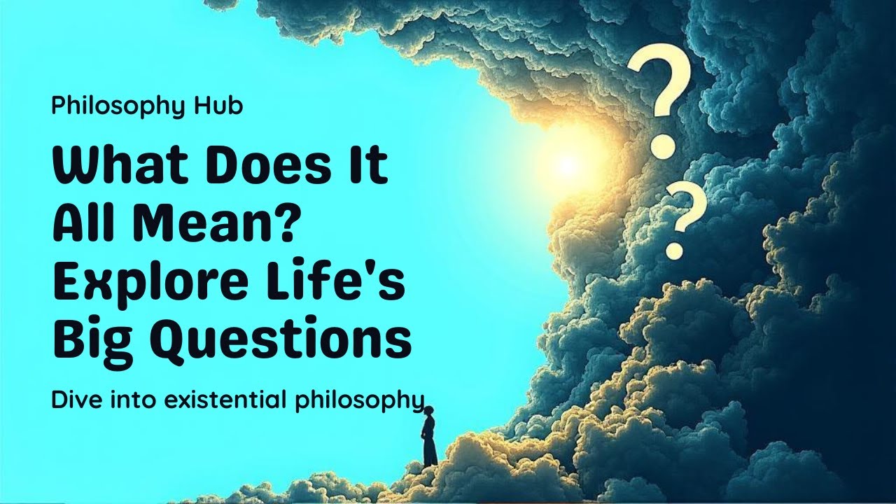 A Journey Into Philosophy for Everyone | Book What Does It All Mean