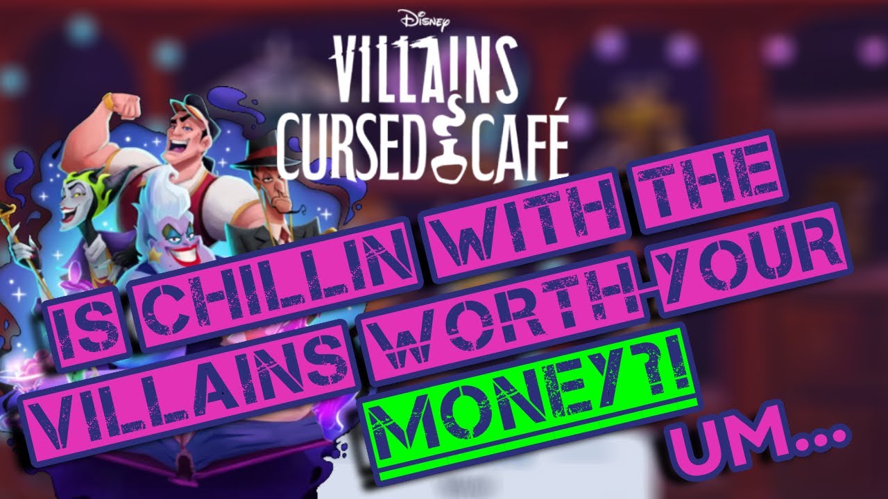 🥤 Brewing Up Trouble in DISNEY VILLAINS CURSED CAFE | Honest Review