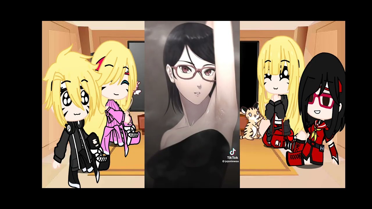 keluarga borusara #boruto#sarada#sanada#mirada#buatan kakak gw #shorts#video#anime