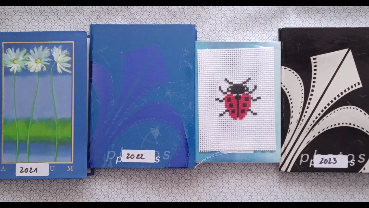 flosstube #1 - Kreuzsticken, Vorstellung meiner bisherigen Projekte