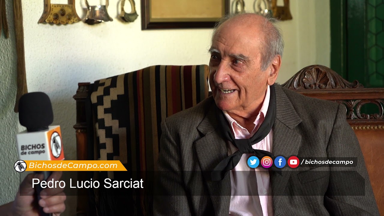 Pedro Lucio Sarciat, criador de caballos criollos en Rauch