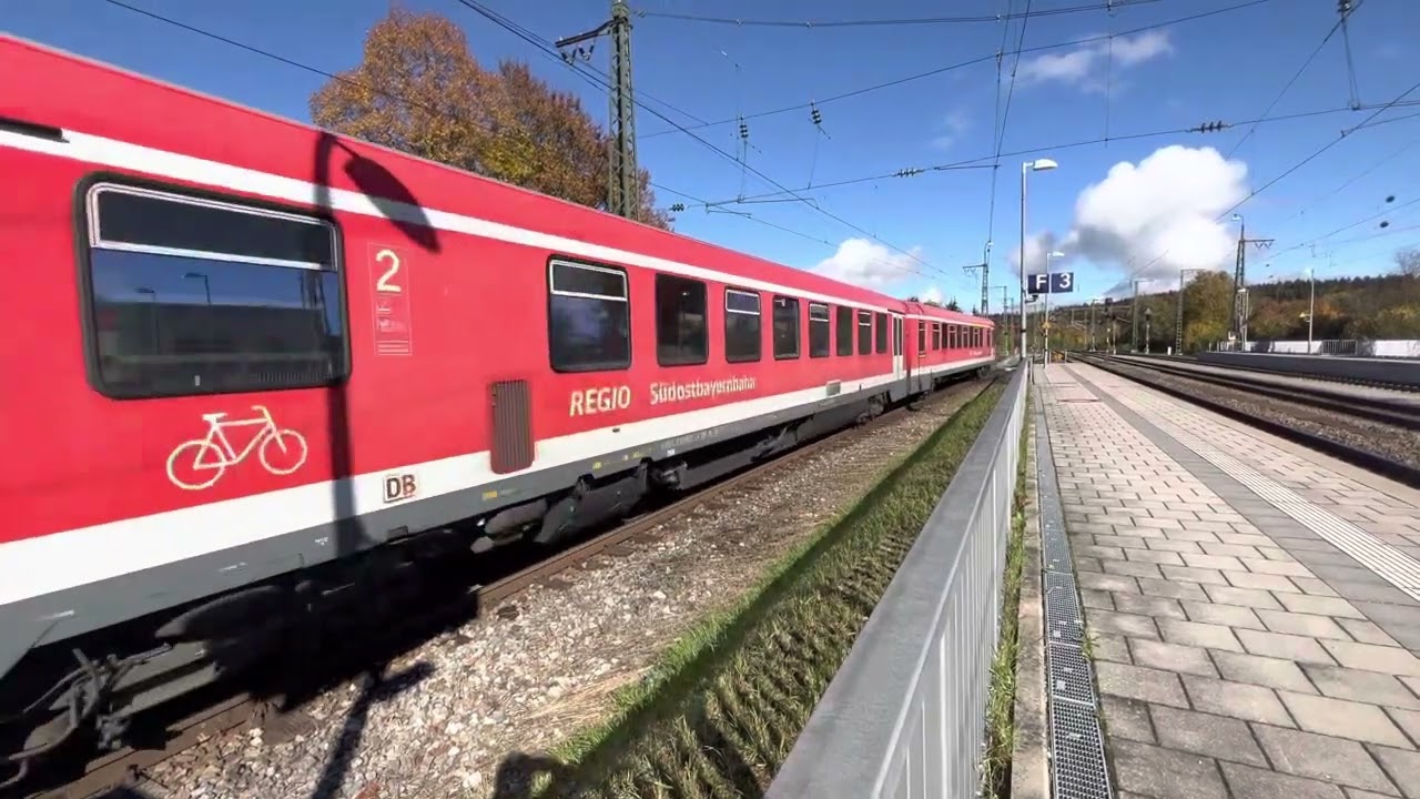 Bahnhof Traunstein mit dabei war: DB Regio Südostbayernbahn/DB Fernverkehr/BRB/ÖBB und Güterverkehr