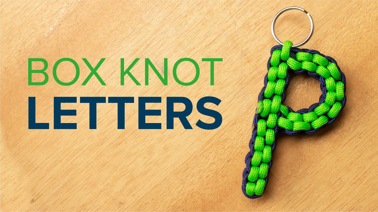 Make a Personalized Paracord Keychain!