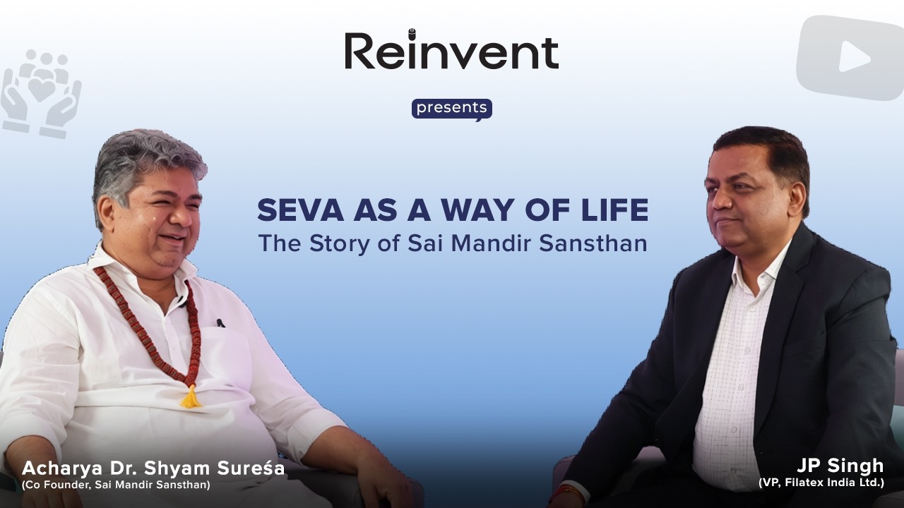 The Power of Seva: 365 Days of Free Food Service |  | Reinvent Podcast